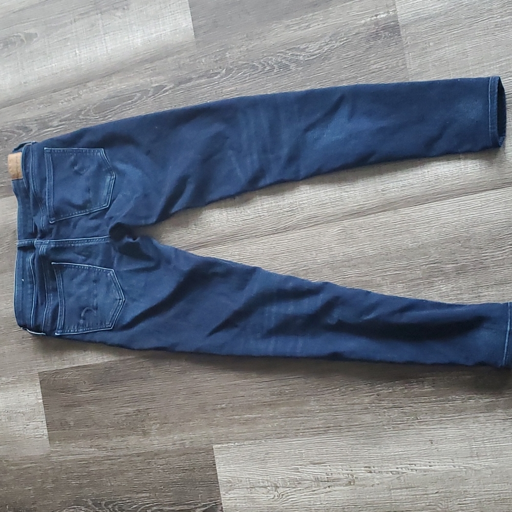 American eagle mid rise super stretch skinny jeans size 6